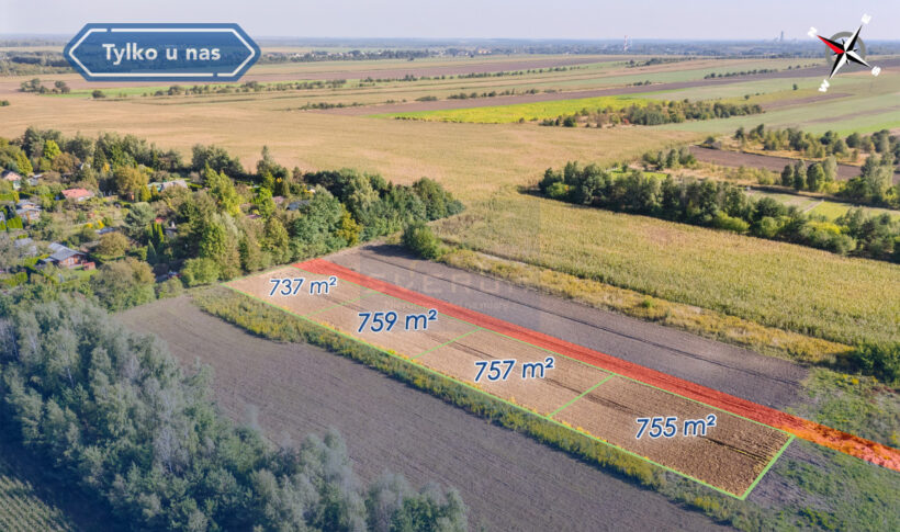 Działka na Sprzedaż, 755.00m2, Częstochowa-Rząsawy - 3