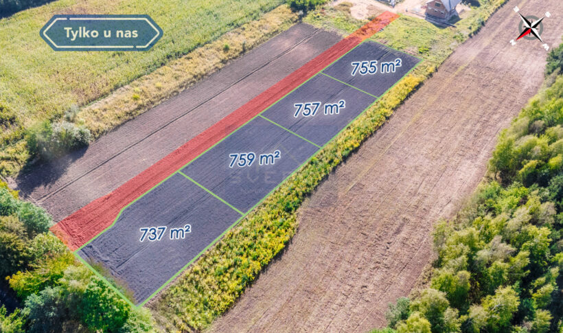 Działka na Sprzedaż, 755.00m2, Częstochowa-Rząsawy - 1