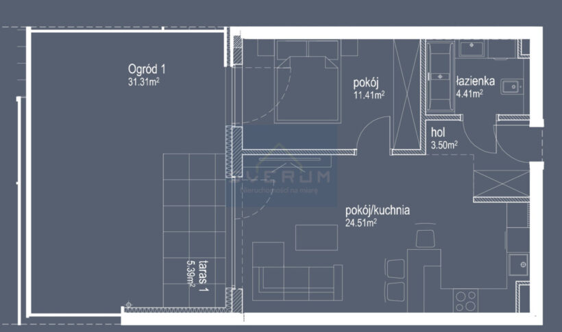 Mieszkanie na Sprzedaż, 43.83m2, Częstochowa-Parkitka - 2