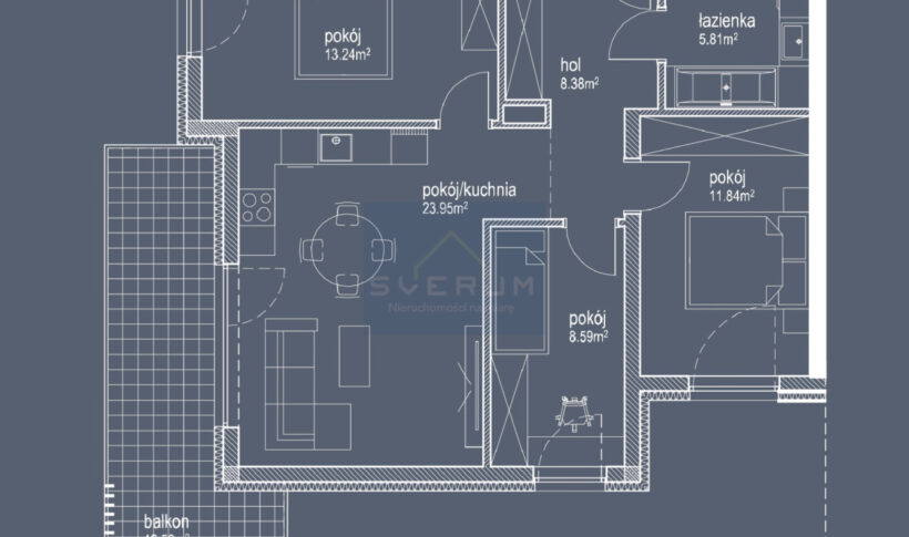 Mieszkanie na Sprzedaż, 71.81m2, Częstochowa-Parkitka - 6