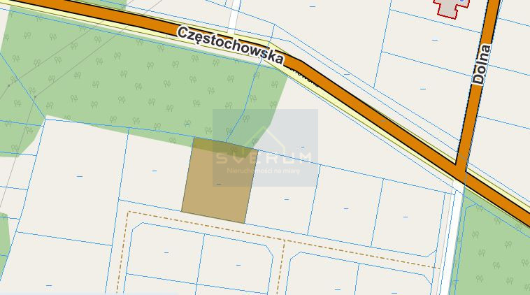 Działka na Sprzedaż, 1521.00m2, Zawada - 1