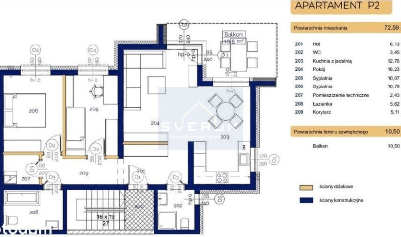Mieszkanie na Sprzedaż, 72.59m2, Częstochowa-Lisiniec - 22