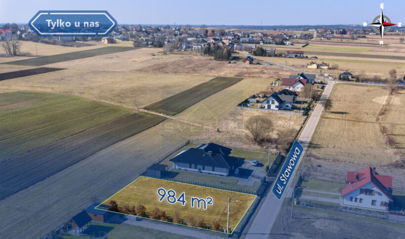 Działka na Sprzedaż, 984.00m2, Pińczyce - 4