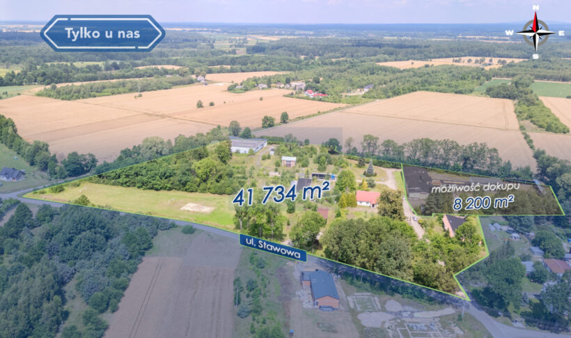 Działka na Sprzedaż, 41734.00m2, Lipicze - 4