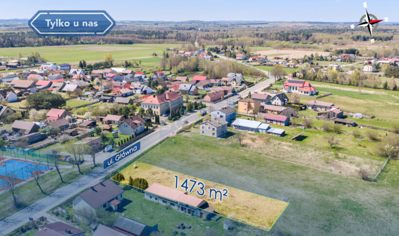 Działka na Sprzedaż, 1473.00m2, Wola Mokrzeska - 0