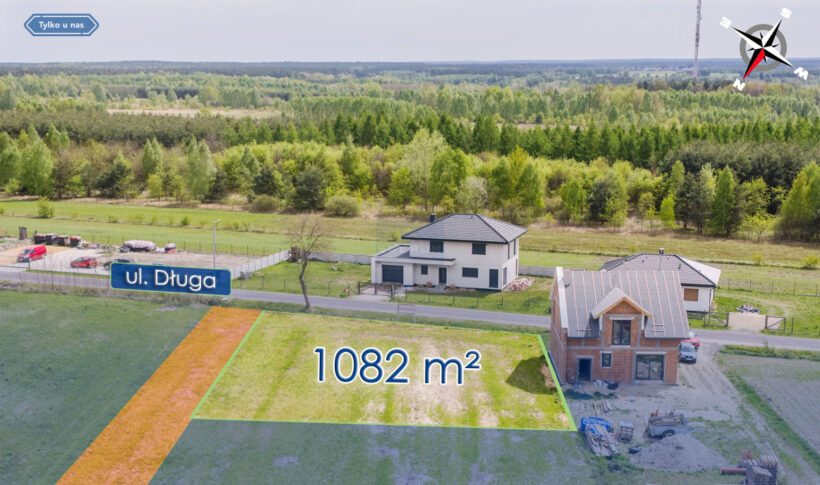 Działka na Sprzedaż, 1082.00m2, Truskolasy - 2