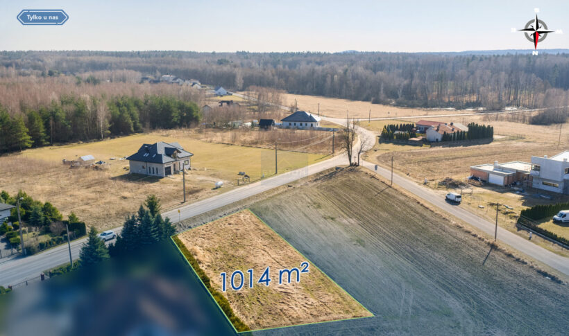 Działka na Sprzedaż, 1014.00m2, Pierzchno - 0
