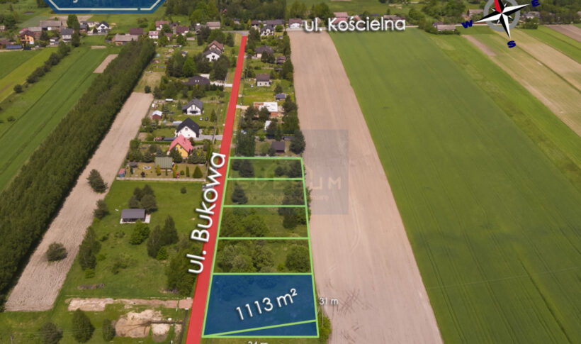 Działka na Sprzedaż, 1113.00m2, Wręczyca Wielka - 0