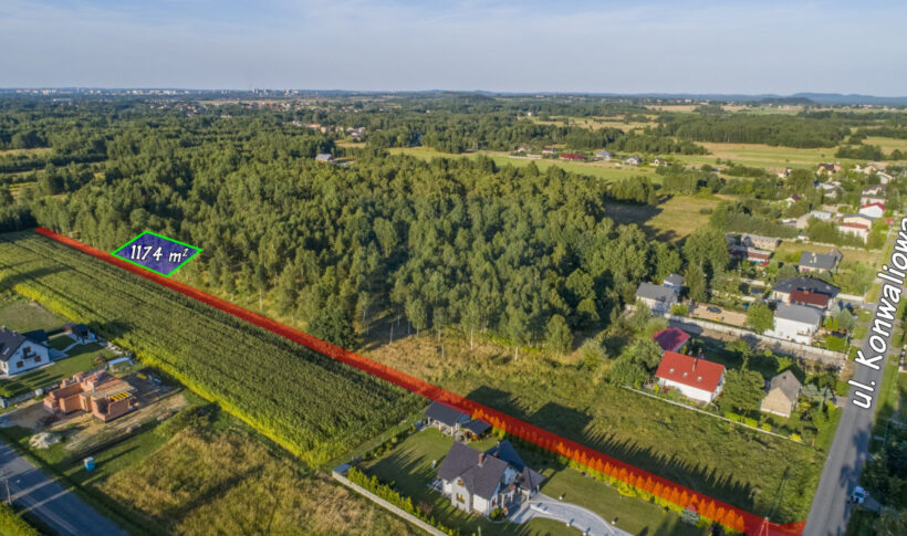 Działka na Sprzedaż, 1174.00m2, Sobuczyna - 5