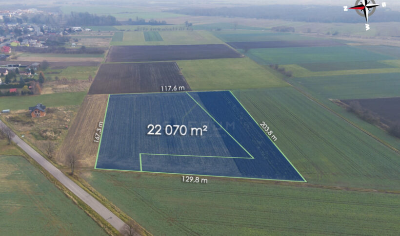 Działka na Sprzedaż, 22070.00m2, Jedlno Pierwsze - 1