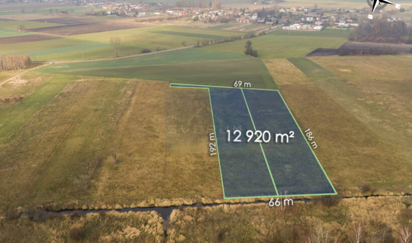 Działka na Sprzedaż, 12920.00m2, Jedlno Pierwsze - 0