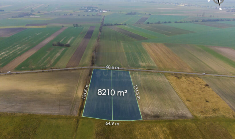Działka na Sprzedaż, 8210.00m2, Jedlno Pierwsze - 1