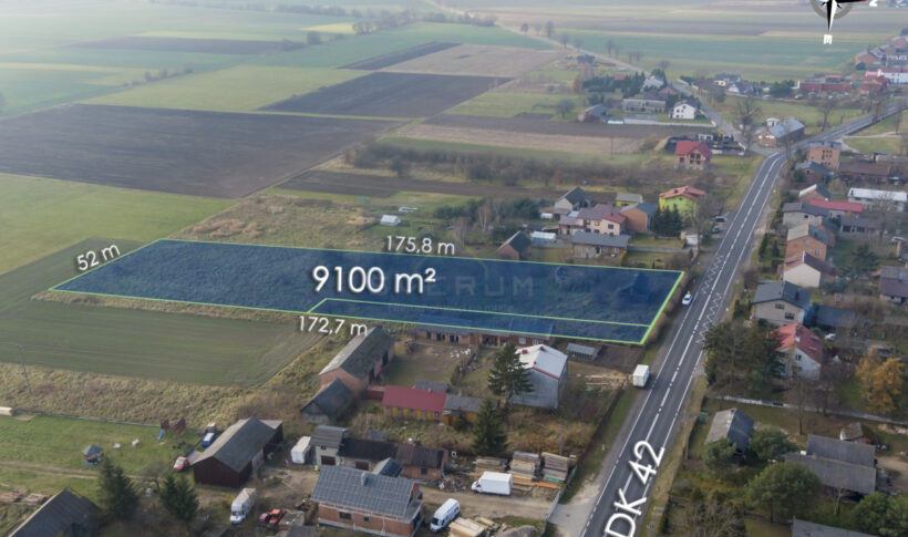 Działka na Sprzedaż, 9100.00m2, Jedlno Pierwsze - 3