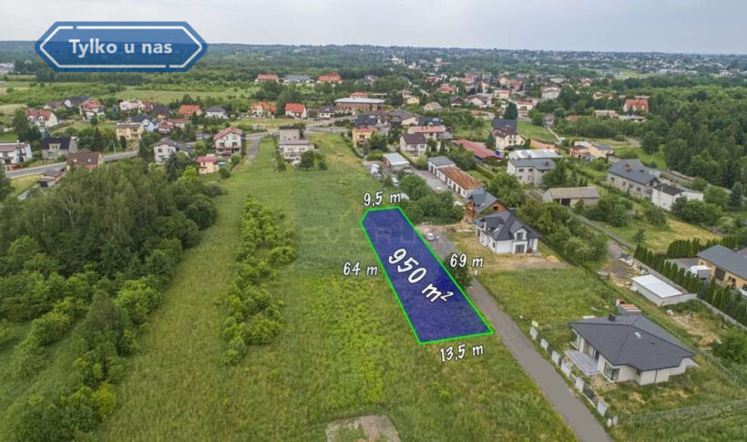Działka na Sprzedaż, 950.00m2, Częstochowa-Gnaszyn-Kawodrza - 0
