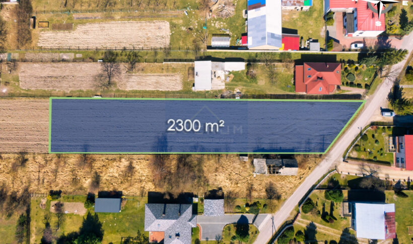 Działka na Sprzedaż, 2300.00m2, Nieznanice - 1