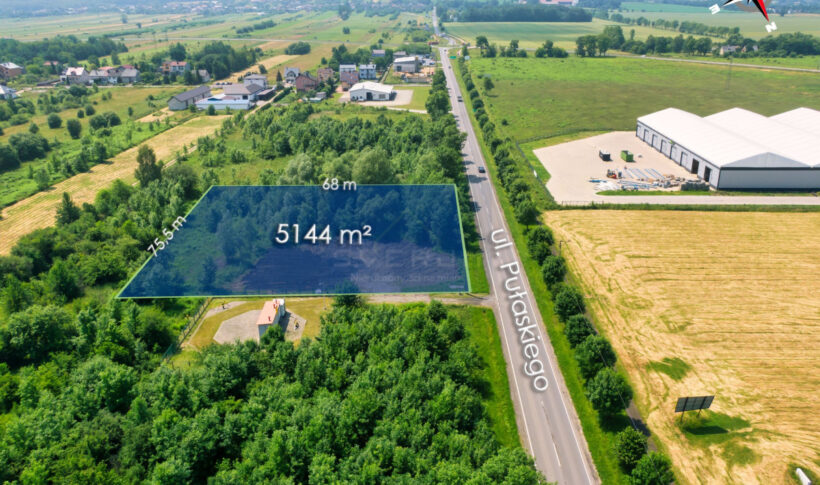 Działka na Wynajem, 5144.00m2, Myszków - 0