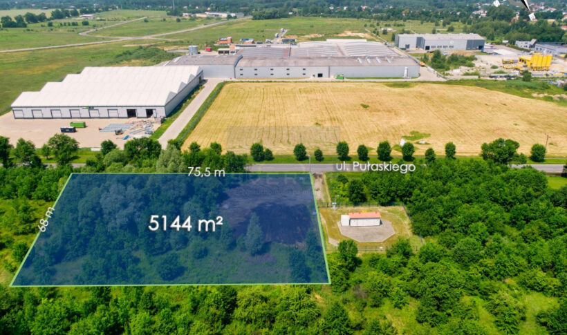 Działka na Wynajem, 5144.00m2, Myszków - 2