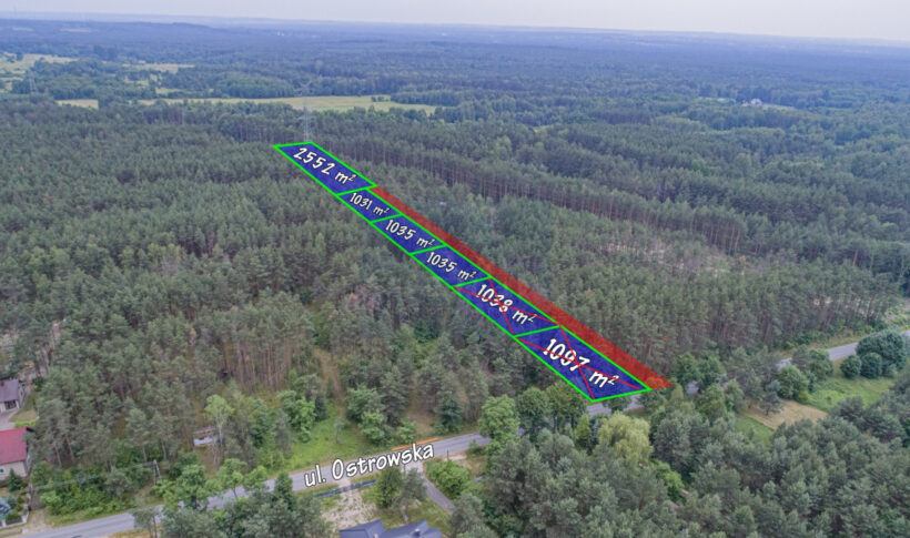 Działka na Sprzedaż, 1035.00m2, Przybynów - 6