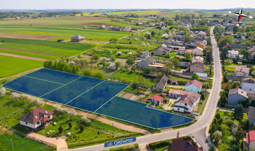 Działka na Sprzedaż, 1014.00m2, Mstów - 1