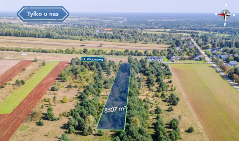 Działka na Sprzedaż, 8507.00m2, Przymiłowice - 3