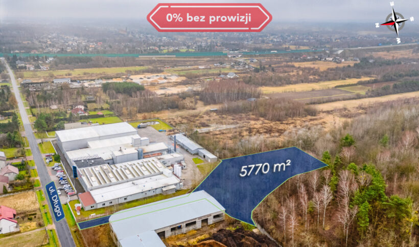 Działka na Sprzedaż, 5770.00m2, Łojki - 0