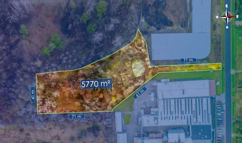 Działka na Sprzedaż, 5770.00m2, Łojki - 4