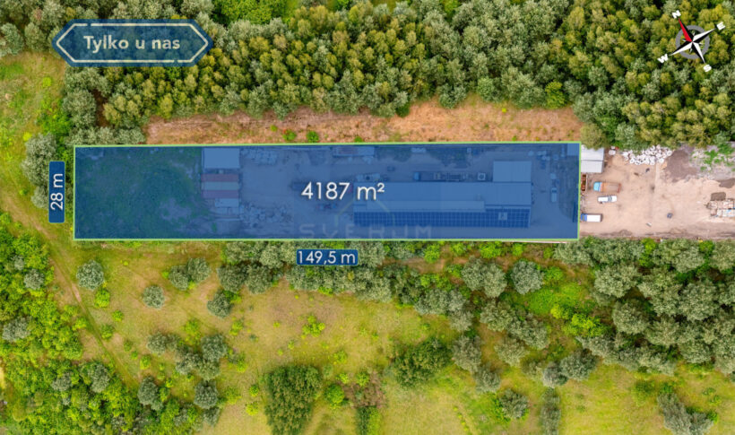 Hala na Wynajem, 704.00m2, Wręczyca Mała - 1
