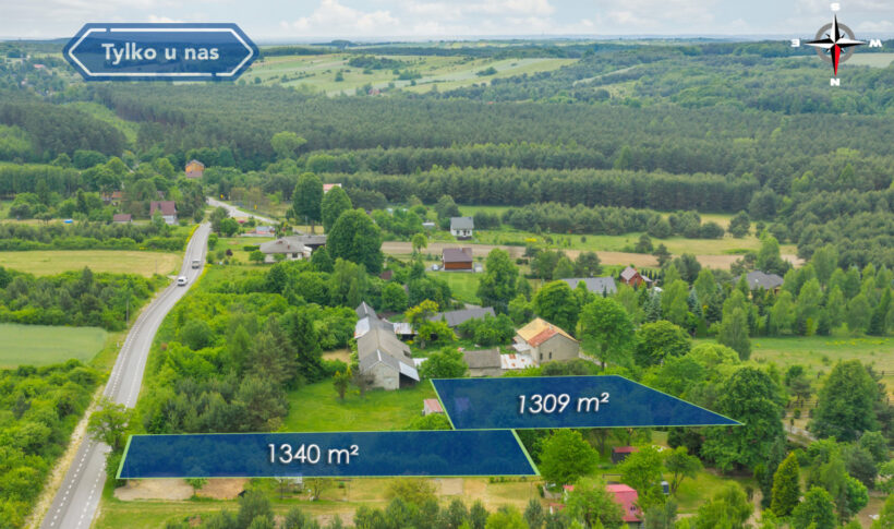 Działka na Sprzedaż, 1340.00m2, Suliszowice-Szczypie - 2