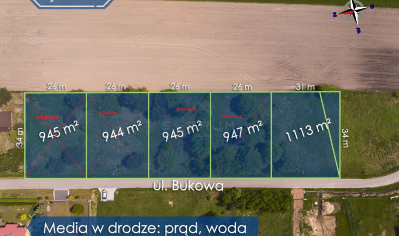 Działka na Sprzedaż, 1113.00m2, Wręczyca Wielka - 3