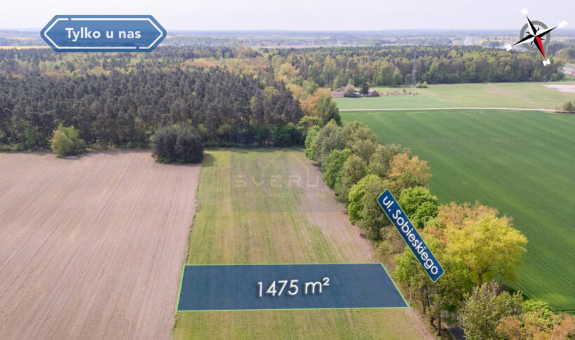Działka na Sprzedaż, 1468.00m2, Kruszyna - 1