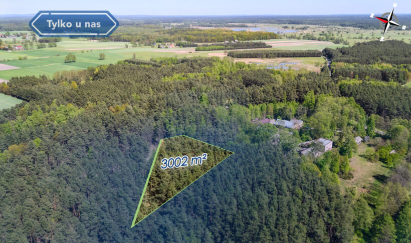 Działka na Sprzedaż, 3002.00m2, Grodzisko - 2