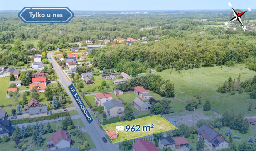 Działka na Sprzedaż, 962.00m2, Sobuczyna - 2