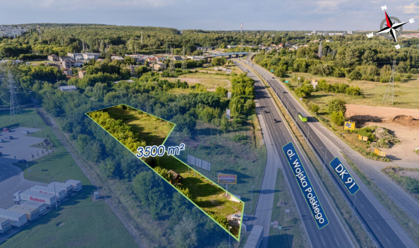 Działka na Wynajem, 3500.00m2, Częstochowa-Północ - 0