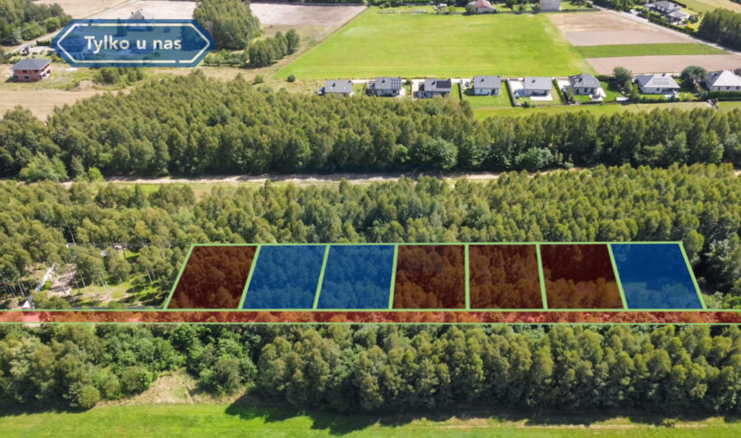 Działka na Sprzedaż, 610.00m2, Gruszewnia - 9