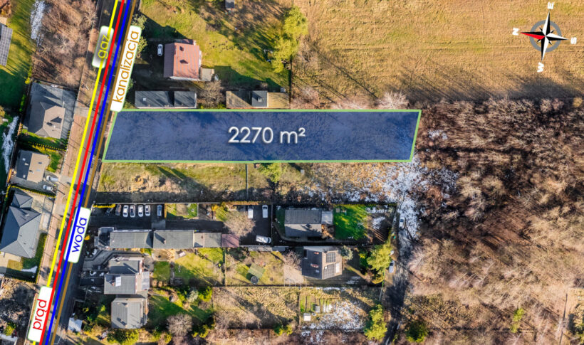 Działka na Sprzedaż, 2270.00m2, Częstochowa-Grabówka - 0