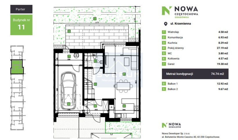 Dom na Sprzedaż, 152.40m2, Częstochowa-Grabówka - 6