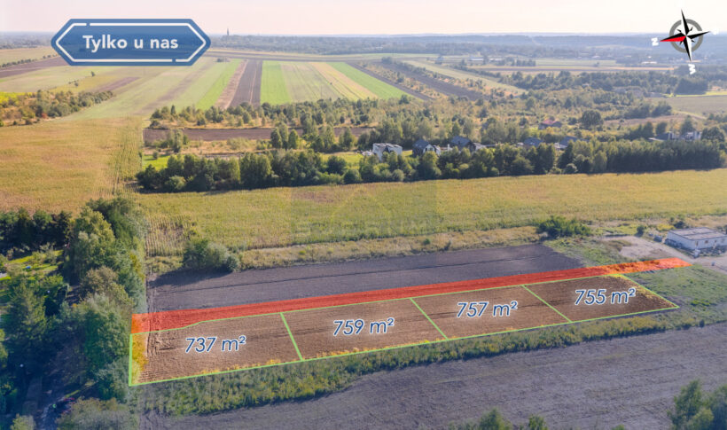 Działka na Sprzedaż, 755.00m2, Częstochowa-Rząsawy - 4