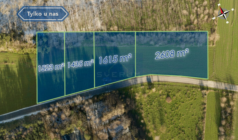 Działka na Sprzedaż, 1616.00m2, Lubojna - 1