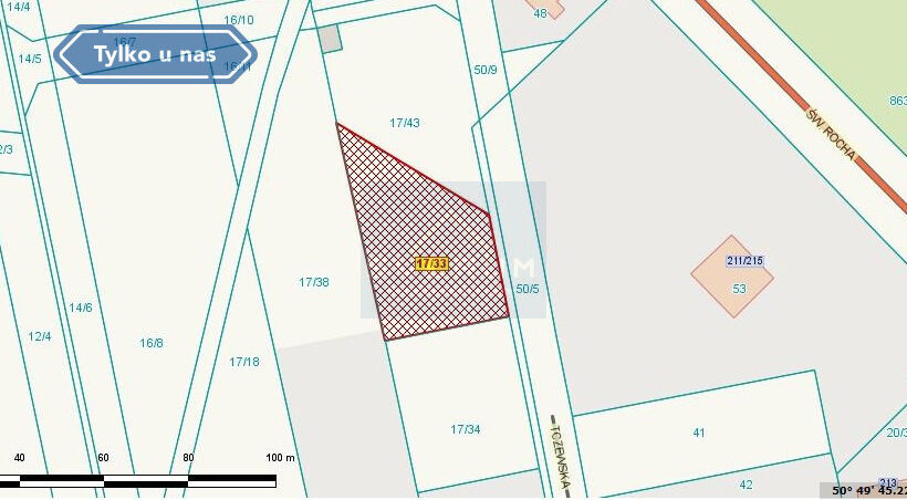 Działka na Sprzedaż, 2320.00m2, Częstochowa-Lisiniec - 7