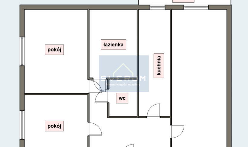 Mieszkanie na Sprzedaż, 47.80m2, Częstochowa-Śródmieście - 1