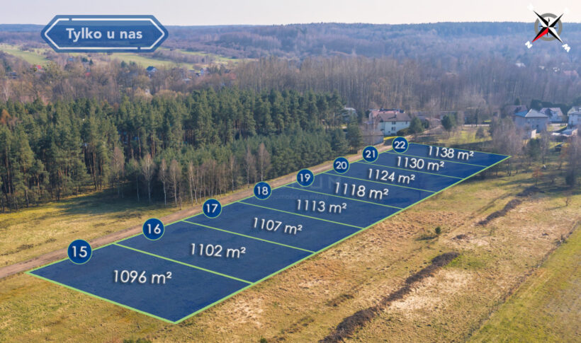 Działka na Sprzedaż, 1058.00m2, Zawada - 6