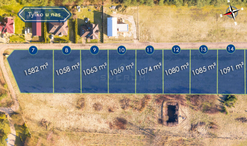 Działka na Sprzedaż, 1058.00m2, Zawada - 9