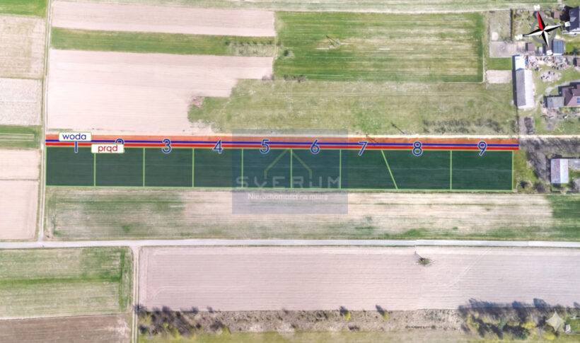 Działka na Sprzedaż, 888.00m2, Zawada - 2