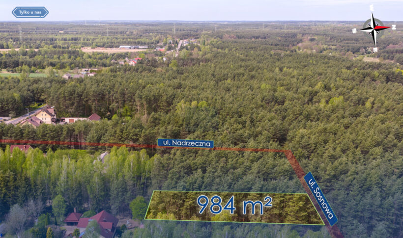 Działka na Sprzedaż, 984.00m2, Władysławów - 3