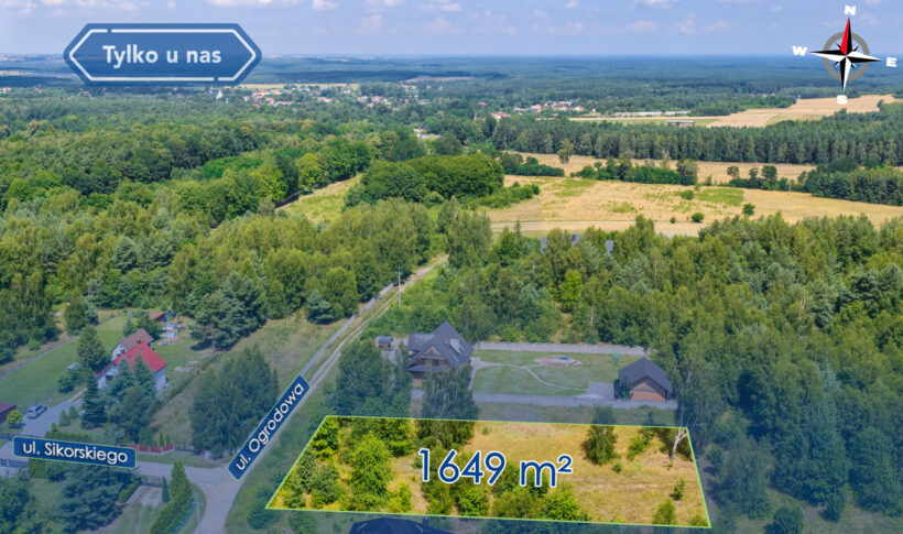 Działka na Sprzedaż, 1649.00m2, Złoty Potok - 1