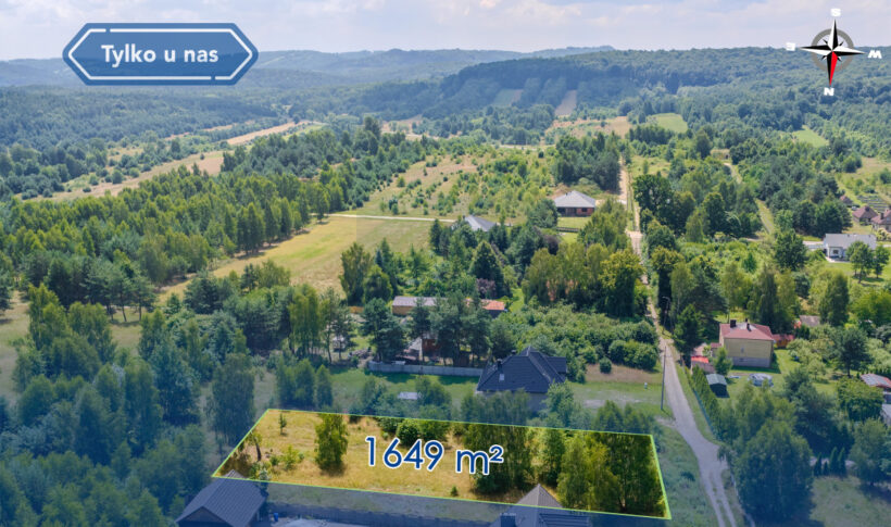 Działka na Sprzedaż, 1649.00m2, Złoty Potok - 3