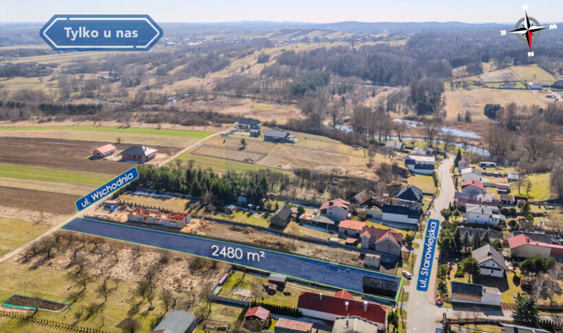 Działka na Sprzedaż, 2480.00m2, Jaskrów - 0