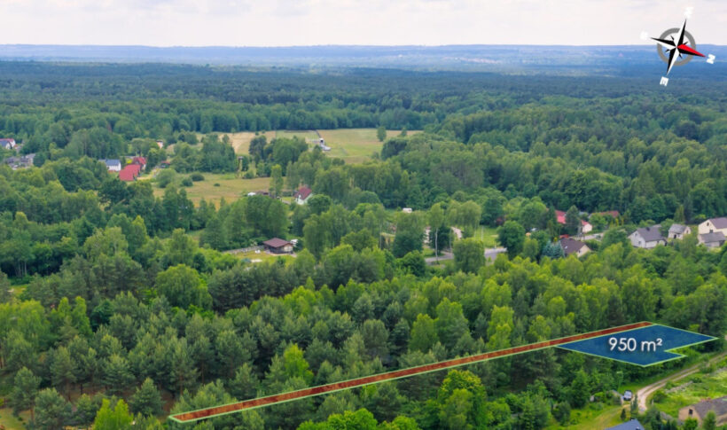 Działka na Sprzedaż, 950.00m2, Ostrów - 3