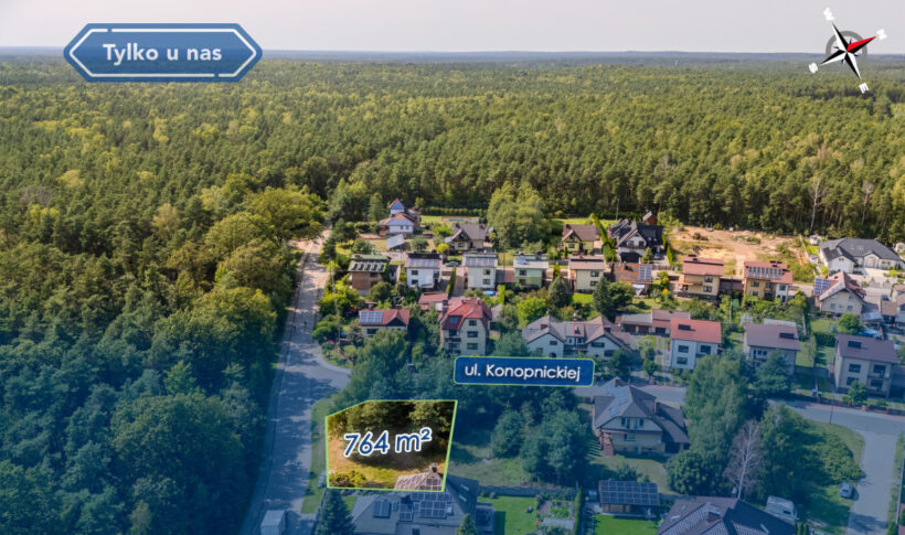 Działka na Sprzedaż, 764.00m2, Herby - 0