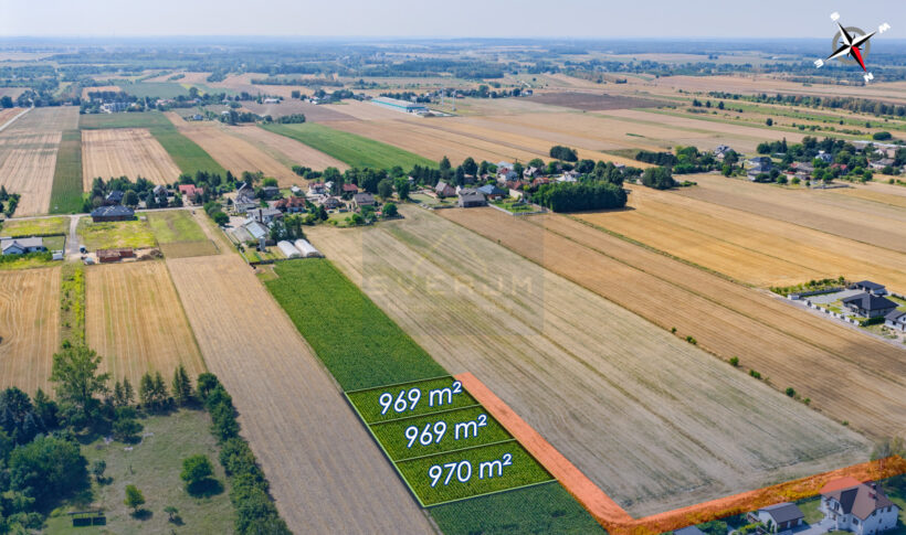 Działka na Sprzedaż, 969.00m2, Mykanów - 3
